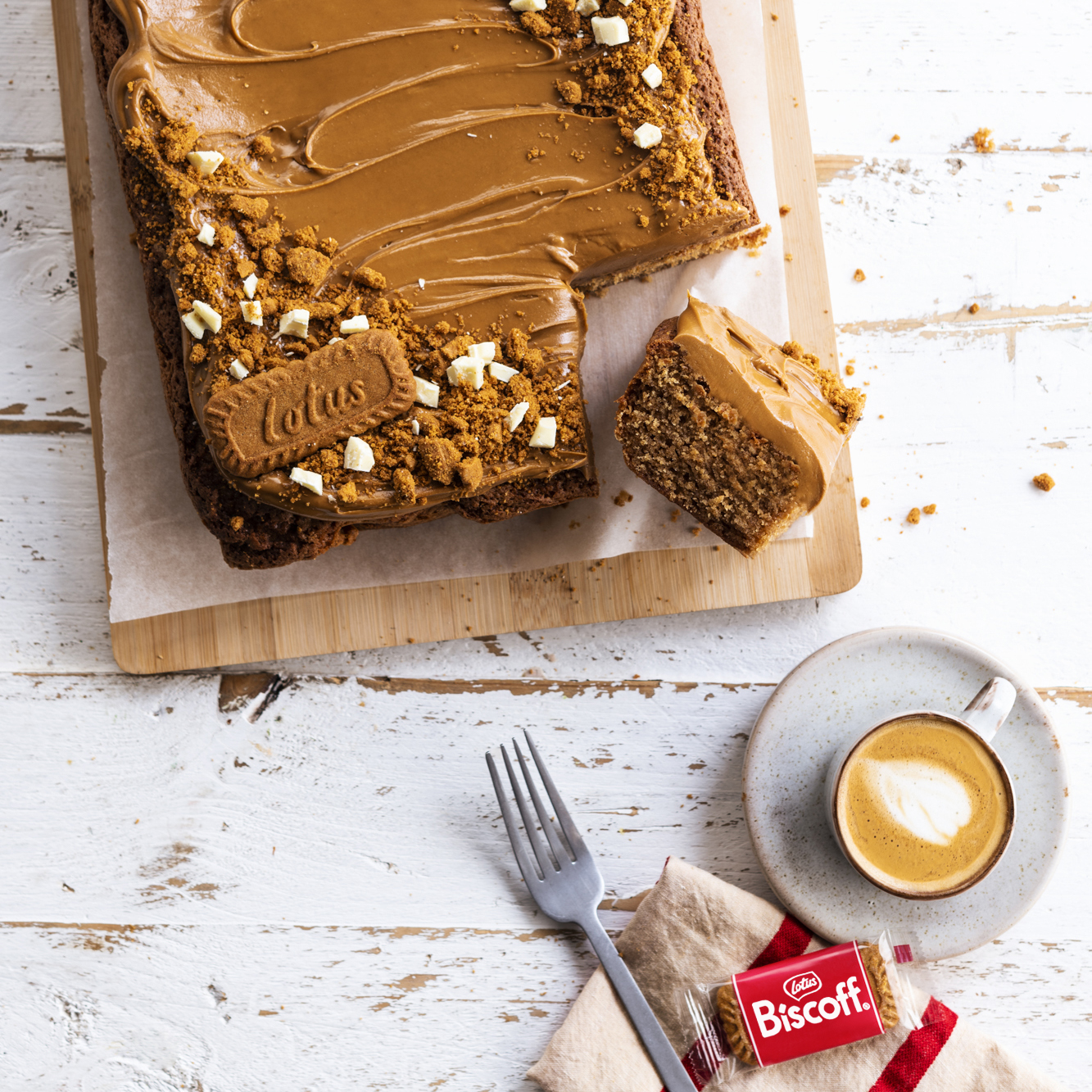 Biscoff® Sheet Cake Lotus Biscoff